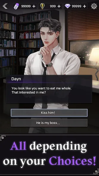 Blood Kiss : Vampire story — скриншот 3