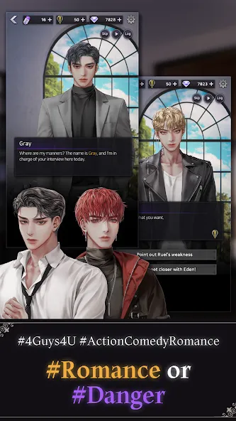 Blood Kiss : Vampire story — скриншот 5