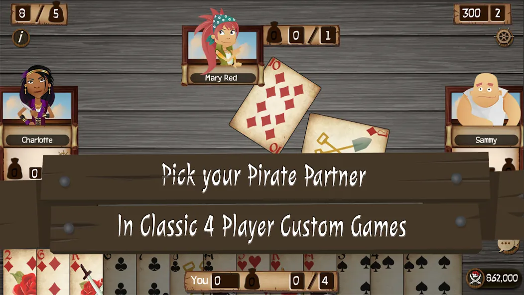 Spades Cutthroat Pirates — скриншот 4 Spades Cutthroat Pirates — скриншот 4