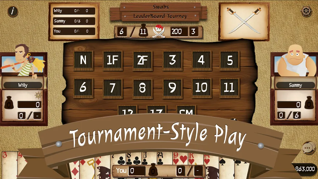 Spades Cutthroat Pirates — скриншот 5