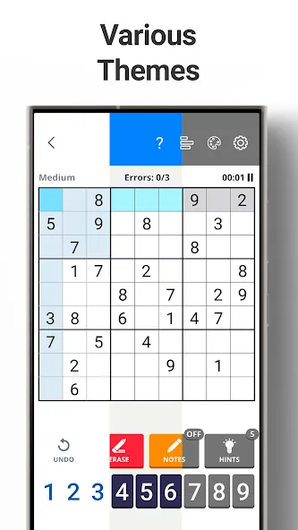 Sudoku Levels: Daily Puzzles — скриншот 5
