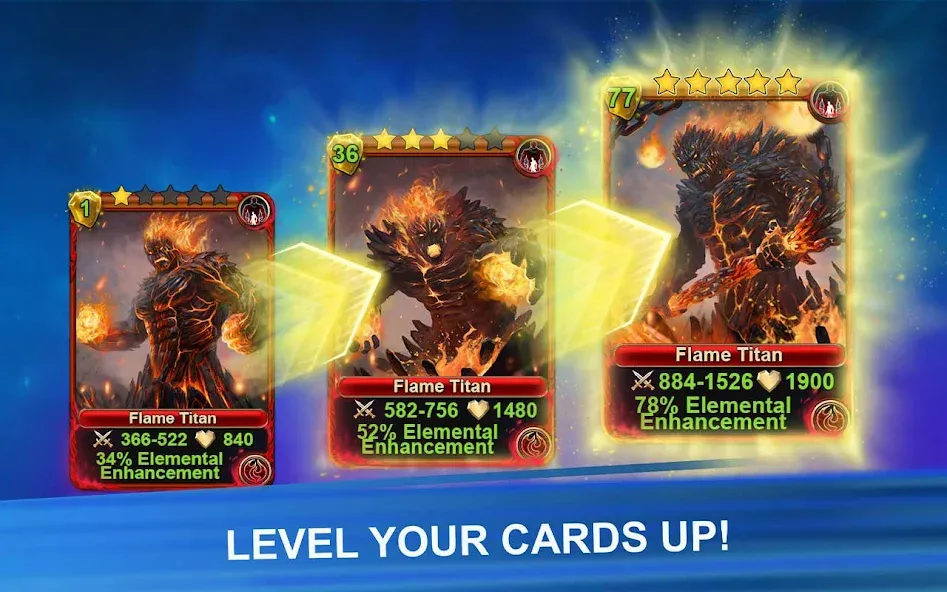 Blood of Titans: Card Battle — скриншот 5