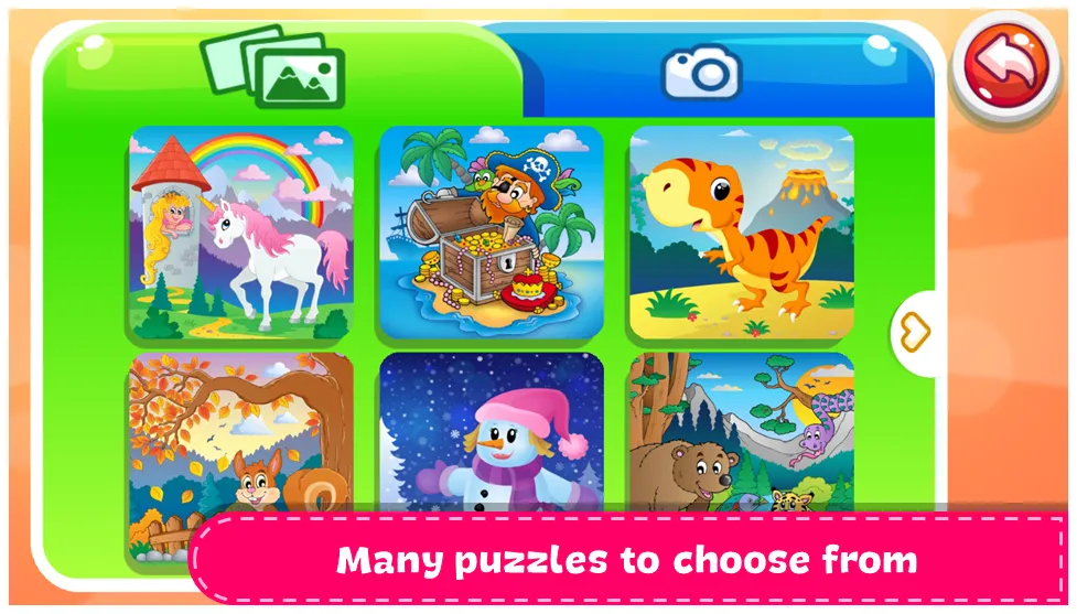 Kids Games - Puzzle World — скриншот 3