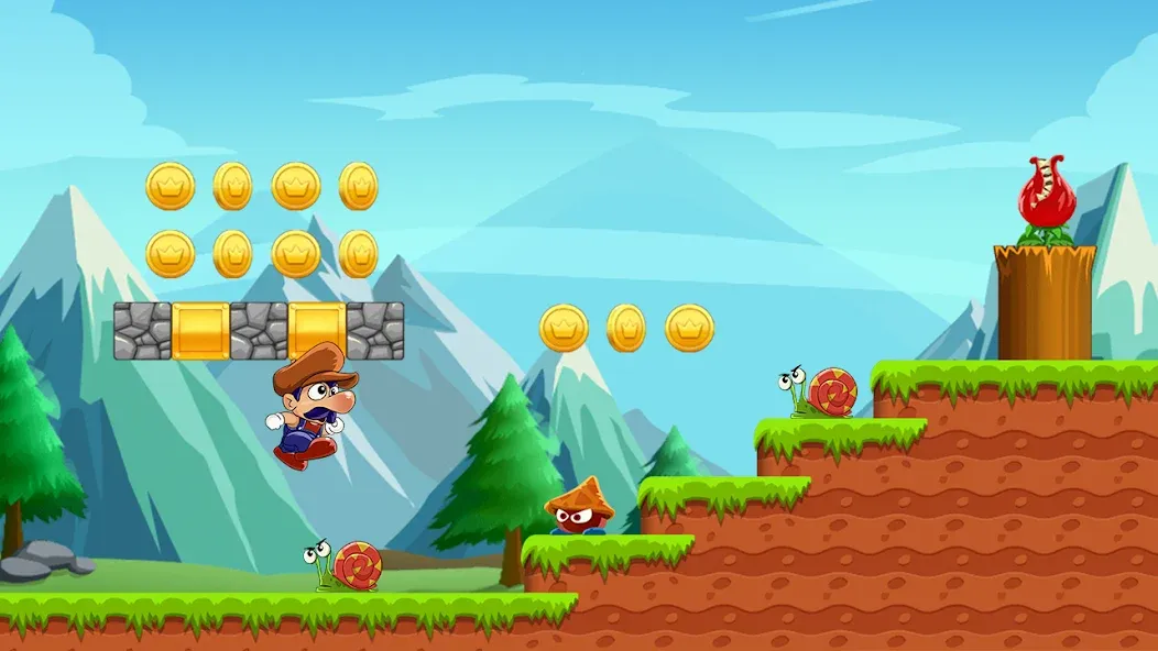 Super Bino Go:Adventure Jungle — скриншот 1 Super Bino Go:Adventure Jungle — скриншот 1