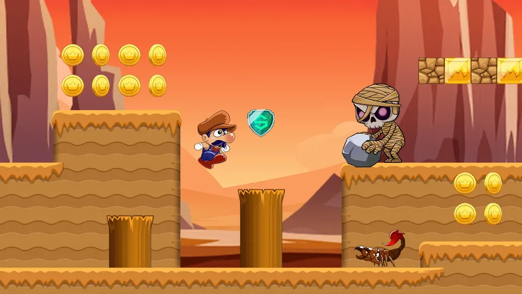 Super Bino Go:Adventure Jungle — скриншот 2 Super Bino Go:Adventure Jungle — скриншот 2