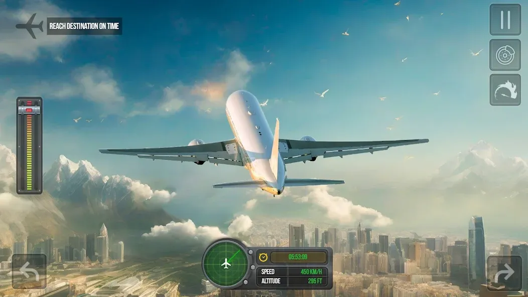 Flight Simulator - Plane Games — скриншот 1