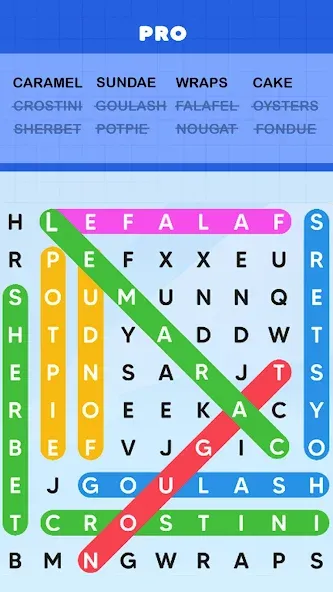 Word Search Puzzle Challenge — скриншот 1
