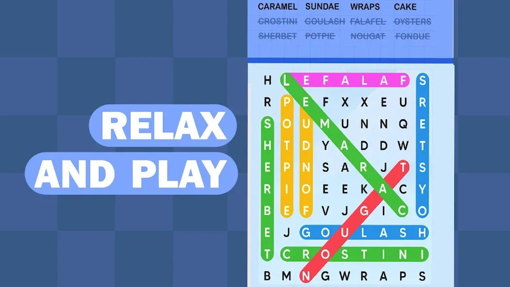 Word Search Puzzle Challenge — скриншот 5