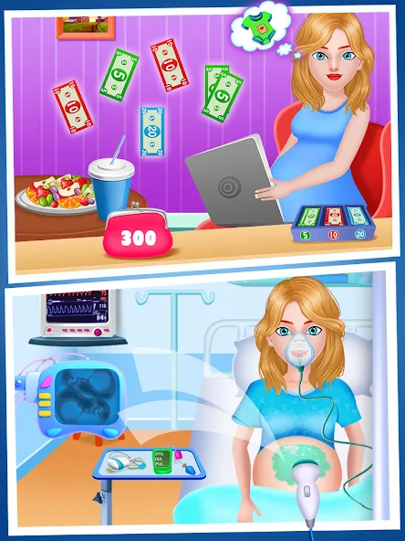 Mom Babysitting Game — скриншот 2