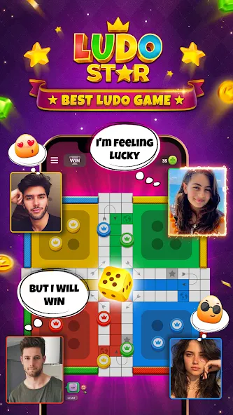 Ludo STAR: Online Dice Game — скриншот 1