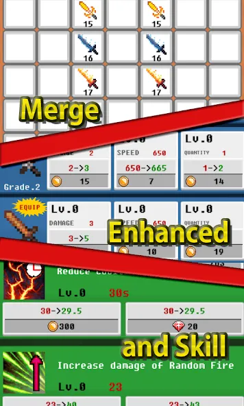 Merge Sword :Idle Merged Sword — скриншот 2