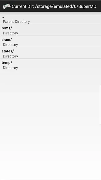 SuperMD (All in One Emulator) — скриншот 3 SuperMD (All in One Emulator) — скриншот 3