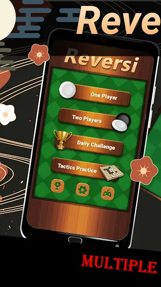 Reversi - Classic Reversi Game — скриншот 1 Reversi - Classic Reversi Game — скриншот 1