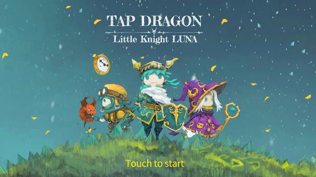 Tap Dragon: Little Knight Luna — скриншот 1 Tap Dragon: Little Knight Luna — скриншот 1
