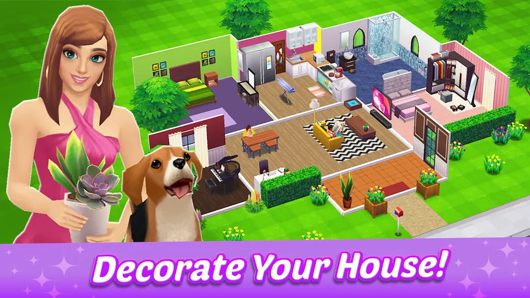 Home Street - Dream House Sim — скриншот 1