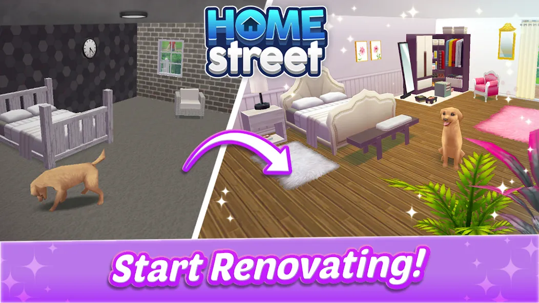 Home Street - Dream House Sim — скриншот 2