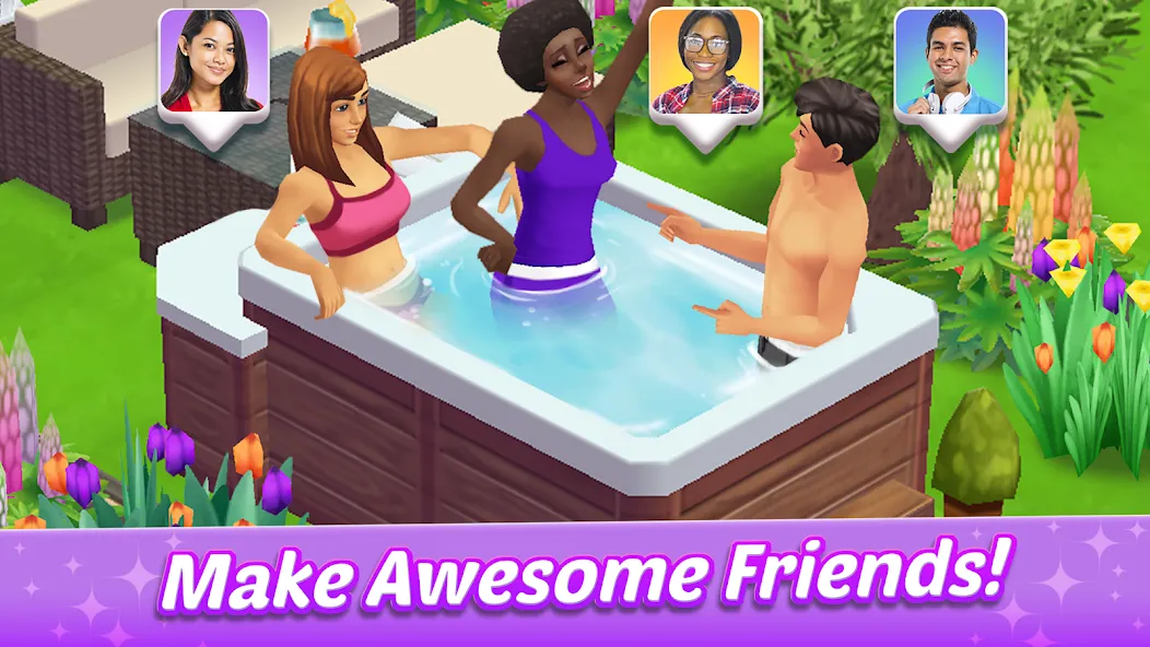 Home Street - Dream House Sim — скриншот 4
