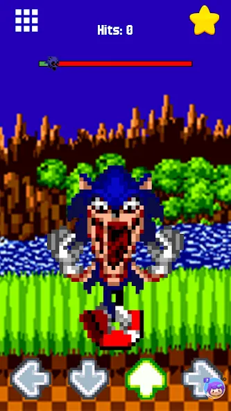 Horror Sonik.EXE v2 FNF Mod — скриншот 2