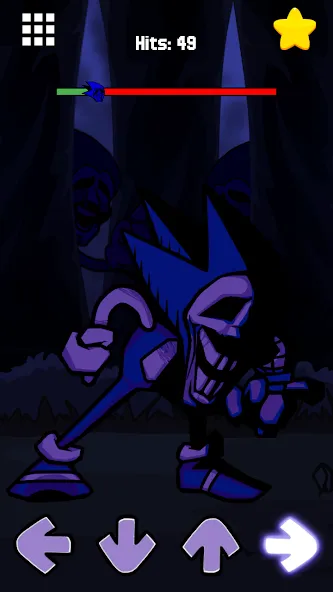 Horror Sonik.EXE v2 FNF Mod — скриншот 5