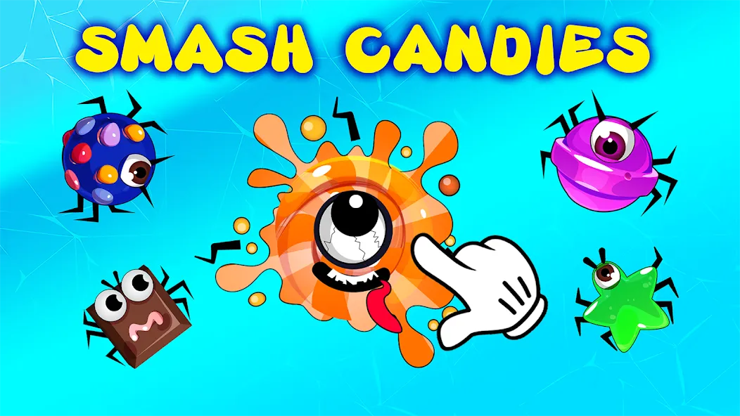 Bug Smashing toddler games — скриншот 4