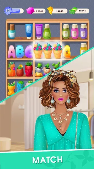 Fashion Triple Match: Dress Up — скриншот 2 Fashion Triple Match: Dress Up — скриншот 2