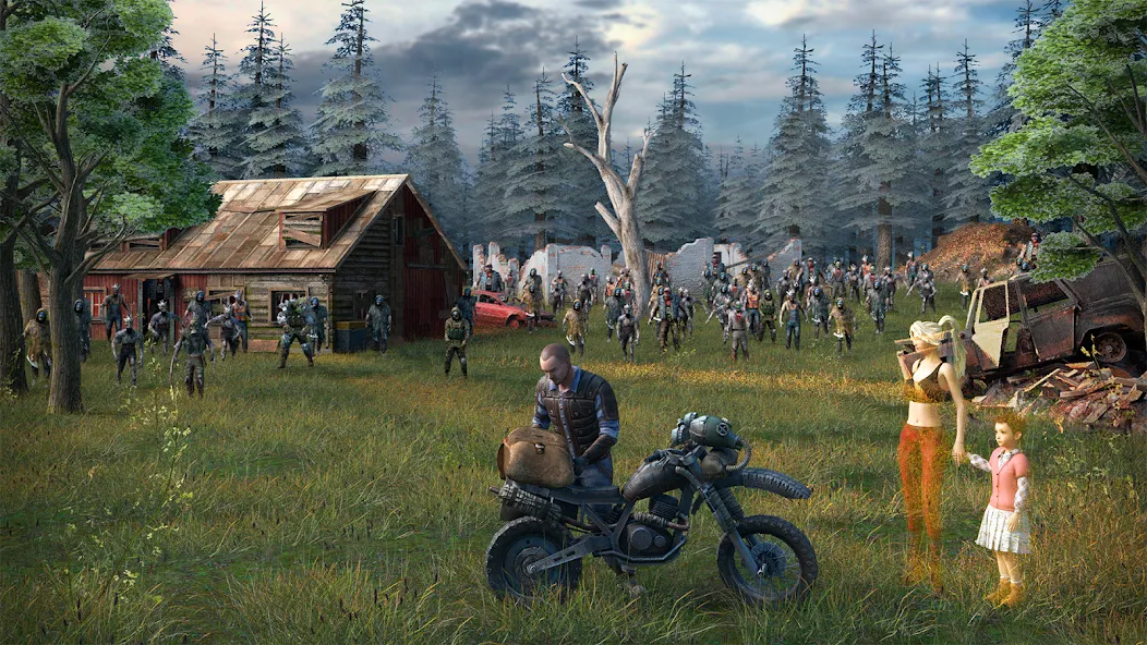 Dawn of Zombies: Survival Game — скриншот 1