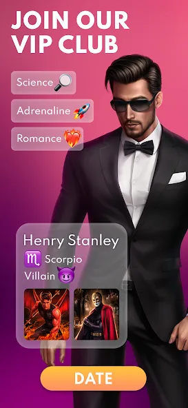 Love Sparks: Dating Sim — скриншот 1