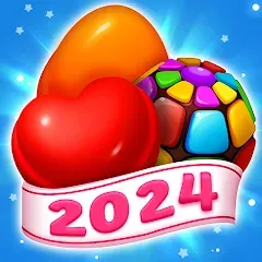 Sweet Candy Match: Puzzle Game на телефон — Много жизней и ходов