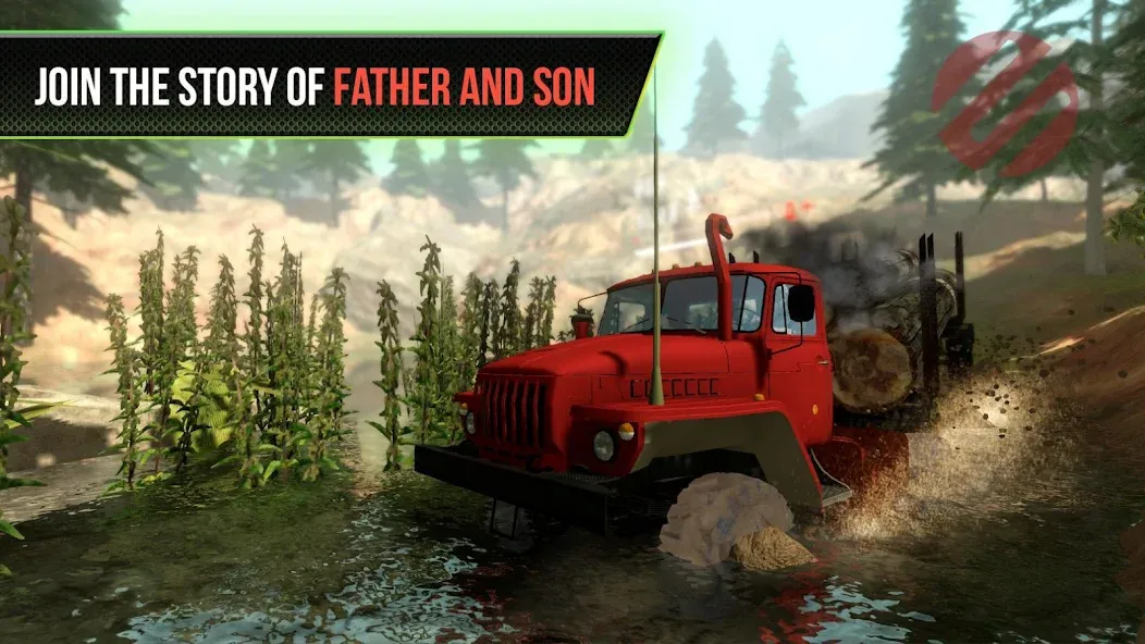 Truck Simulator OffRoad 4 — скриншот 1 Truck Simulator OffRoad 4 — скриншот 1