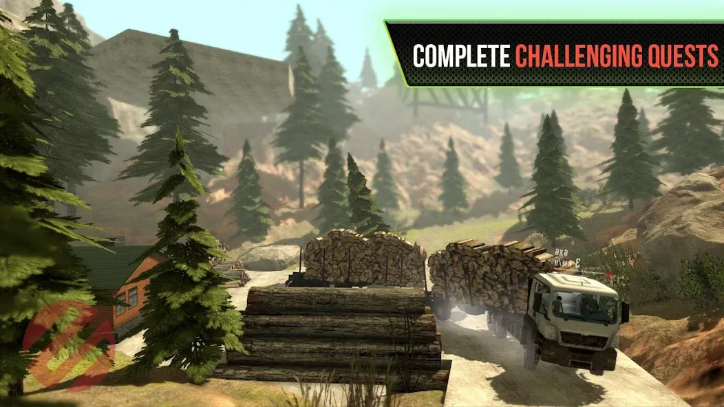 Truck Simulator OffRoad 4 — скриншот 4 Truck Simulator OffRoad 4 — скриншот 4