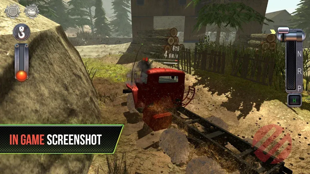 Truck Simulator OffRoad 4 — скриншот 5