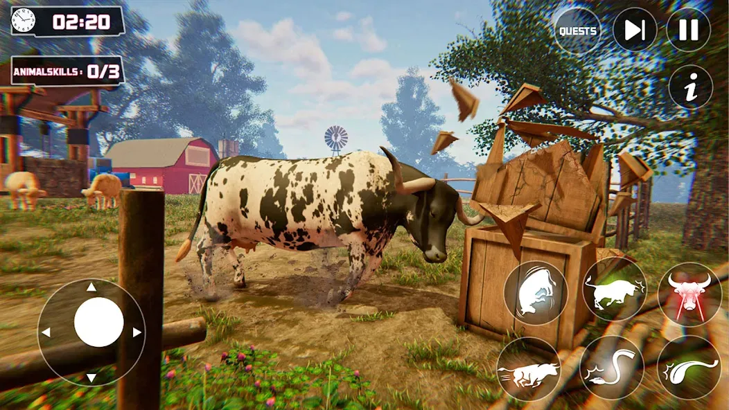 Scary Cow Simulator Rampage — скриншот 2