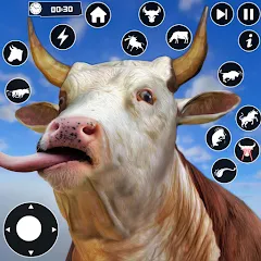 Scary Cow Simulator Rampage — МОД Бессмертие