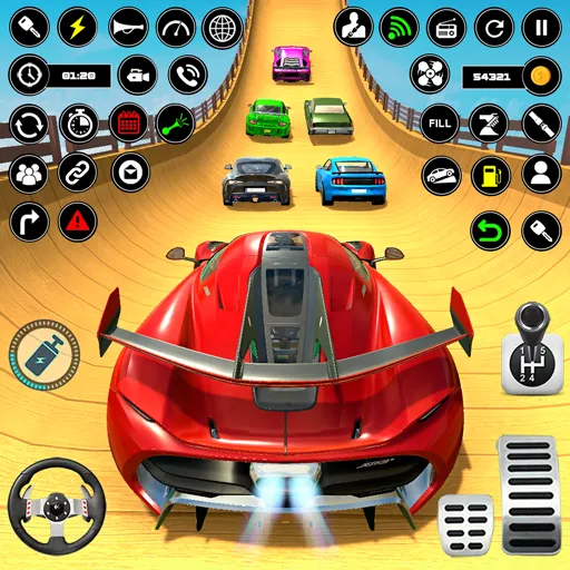 Crazy Ramp Car Stunt Master 3D — скриншот 3