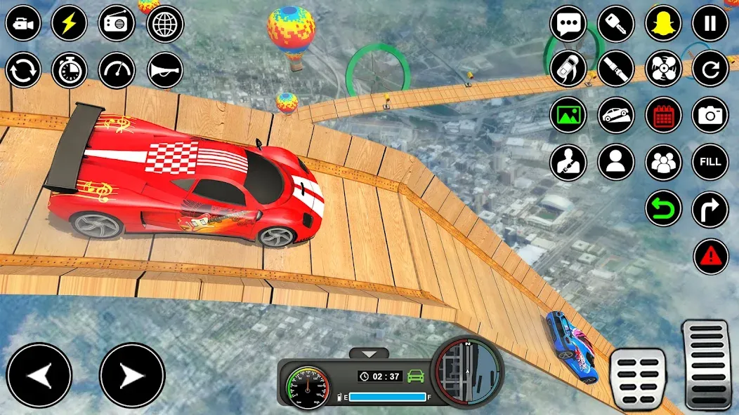 Crazy Ramp Car Stunt Master 3D — скриншот 5