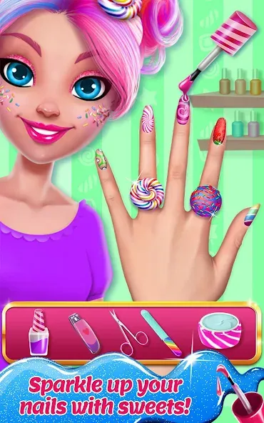 Candy Makeup Beauty Game — скриншот 3 Candy Makeup Beauty Game — скриншот 3