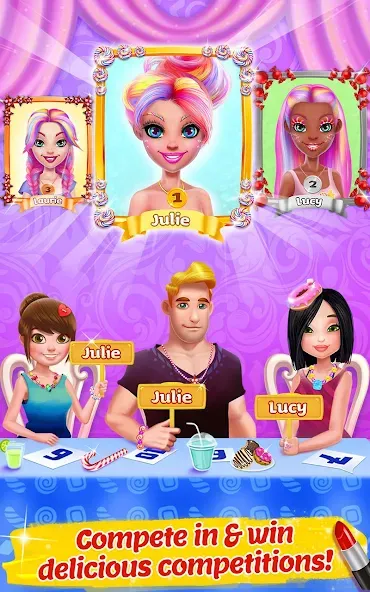 Candy Makeup Beauty Game — скриншот 4 Candy Makeup Beauty Game — скриншот 4