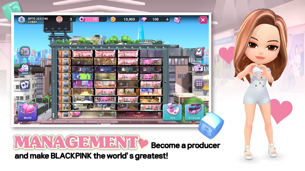 BLACKPINK THE GAME — скриншот 3
