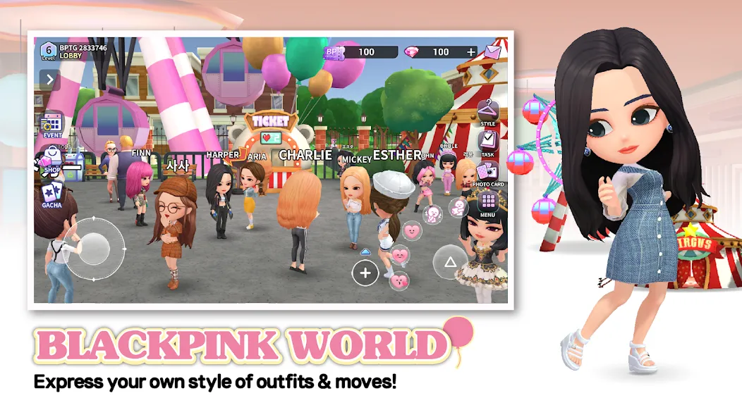 BLACKPINK THE GAME — скриншот 5
