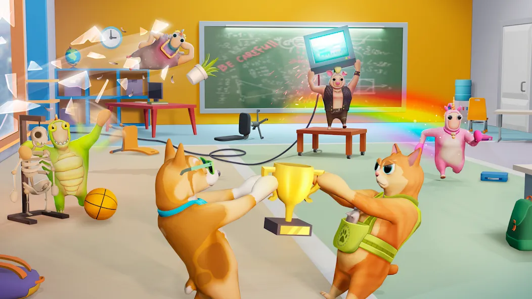 Gang Battle Party: Animals 3D — скриншот 1 Gang Battle Party: Animals 3D — скриншот 1