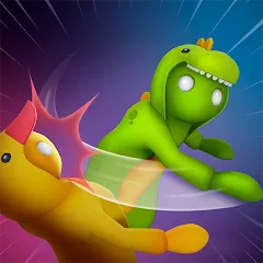 Скачать Gang Battle Party: Animals 3D — Модификация Много денег и без рекламы