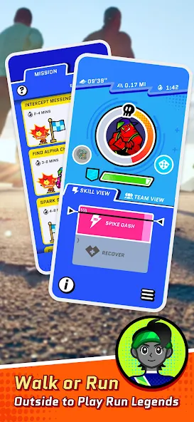 Run Legends: Make fitness fun! — скриншот 1