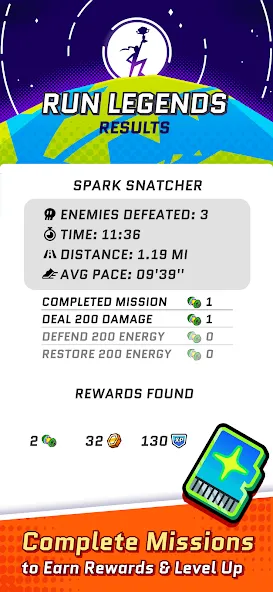 Run Legends: Make fitness fun! — скриншот 3