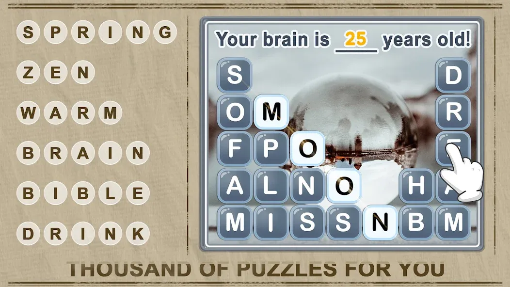 Word Crush - Fun Puzzle Game — скриншот 3