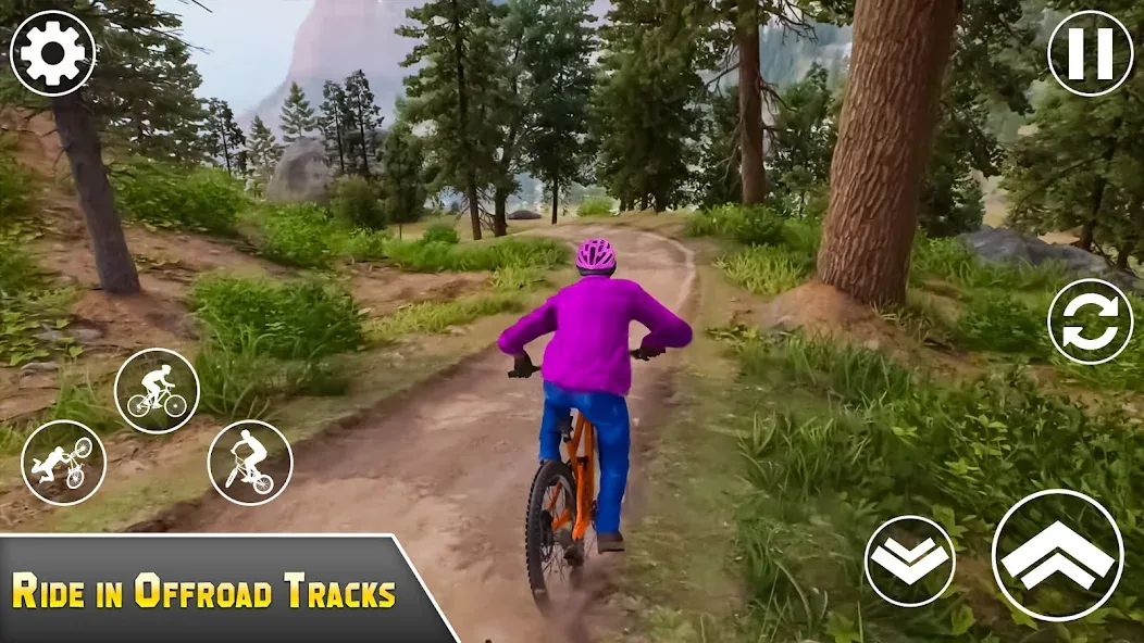 BMX Bicycle Games Offroad Bike — скриншот 2
