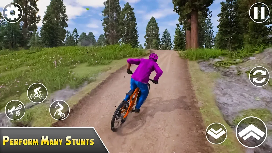 BMX Bicycle Games Offroad Bike — скриншот 4