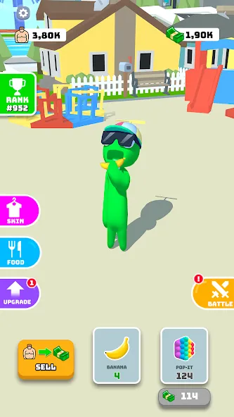 Eating Hero: Clicker Food Game — скриншот 1