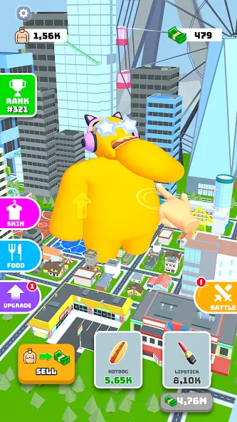 Eating Hero: Clicker Food Game — скриншот 3