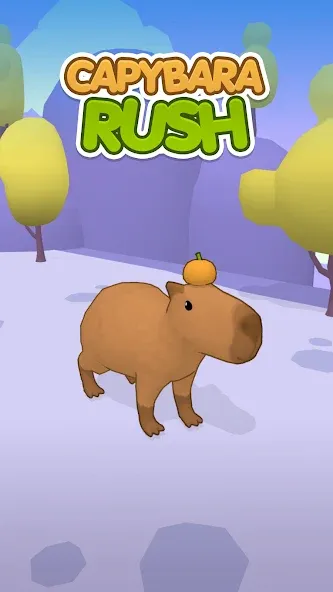 Capybara Rush — скриншот 1