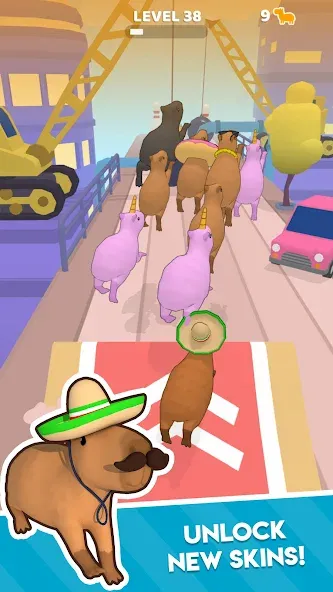 Capybara Rush — скриншот 3